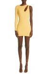 K.ngsley R4 Knit Cutout Dress In Ocre