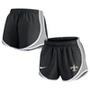 NIKE NIKE BLACK NEW ORLEANS SAINTS TEMPO PERFORMANCE SHORTS