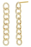 BONY LEVY BONY LEVY KATHERINE MIAMI DIAMOND CHAIN DROP EARRINGS