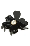 Lele Sadoughi Lily Claw Clip In Jet