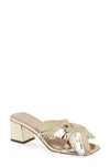 CECELIA NEW YORK HAPPY LEATHER SANDAL