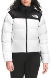 The North Face White 1996 Retro Nuptse Down Jacket In White