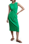 Mango Robe In Green