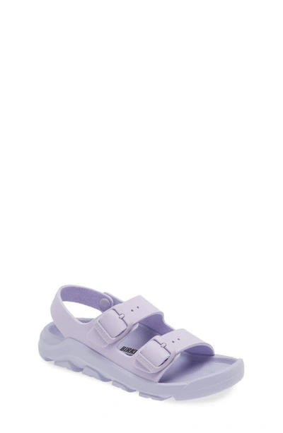 Birkenstock Kids' Mogami Rubber Sandals In Purple Fog