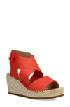 EILEEN FISHER 'WILLOW' ESPADRILLE WEDGE SANDAL