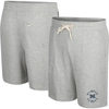 Colosseum Heather Gray Michigan Wolverines Love To Hear This Terry Shorts In Heather Gray