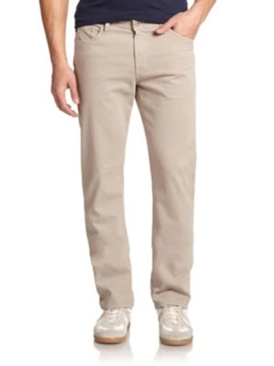 Ag Protege Classic Straight Fit Jeans In Desert Stone In Neutral