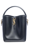 SAINT LAURENT LE 37 LEATHER BUCKET BAG