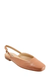 Trotters Holly Slingback Flat In Blush