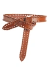 Isabel Marant Tie Belt In Natural