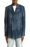 Amiri Men Relaxed Fit Jacket In Blue