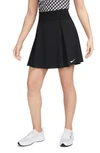 Nike Dri-fit Advantage Golf Skirt In Black/white