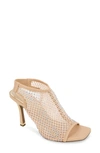 Kenneth Cole Women's Hayley Jewel High Heel Sandals In Toasted Almond Mesh