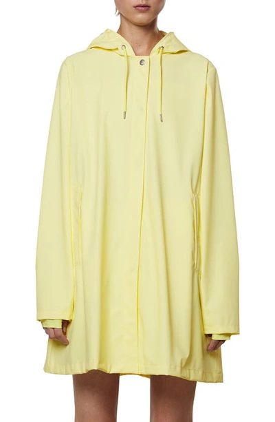 Rains Veste A-line W Jacket W3 18050 Straw In Yellow