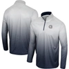 COLOSSEUM COLOSSEUM WHITE/NAVY GEORGETOWN HOYAS LAWS OF PHYSICS QUARTER-ZIP WINDSHIRT