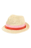 Kate Spade Trilby Hat In 101 Natural
