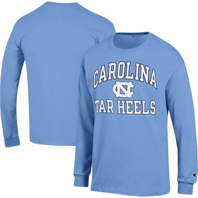 Champion Carolina Blue North Carolina Tar Heels High Motor Long Sleeve T-shirt