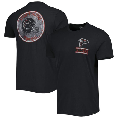 47 ' Black Atlanta Falcons Open Field Franklin T-shirt