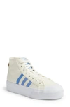 ADIDAS ORIGINALS NIZZA MID PLATFORM HIGH TOP SNEAKER