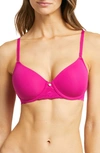 Natori Bliss Perfection Underwire Contour Bra In El Fuchsia