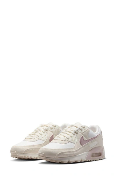 Nike Air Max 90 Sneaker In Sail/ Pink Oxford-phantom