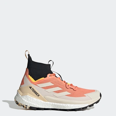 Adidas Originals Orange And Wander Edition Free Hiker 2.0 Trainers In Coral Fusion/coral Fusion/wonder White