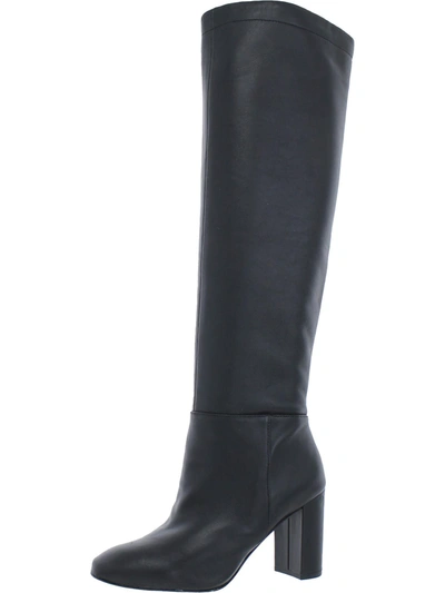 Vince Bexley Leather Knee Boots In Nocolor