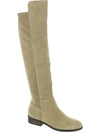 LUCKY BRAND CALYPSO WOMENS SUEDE WIDE CALF OVER-THE-KNEE BOOTS
