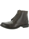 EASTLAND HIGH FIDELITY MENS LEATHER LACE-UP ANKLE BOOTS