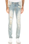 STAMPD STAMPD DISTRESSED SKINNY JEANS. ,SLA M1223DE LI