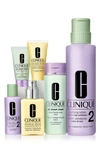 CLINIQUE GREAT SKIN EVERYWHERE SKIN CARE SET (LIMITED EDITION) $107 VALUE