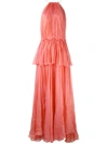 MARIA LUCIA HOHAN MARIA LUCIA HOHAN TIERED PANEL GOWN - PINK,RIAMAXIFL12038294
