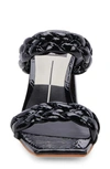 Dolce Vita Paily Braided Sandal In Midnight Patent Stella