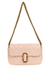 Marc Jacobs J Marc Leather Mini Crossbody Bag In Pink