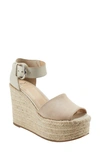 MARC FISHER LTD ALITA PLATFORM WEDGE ESPADRILLE SANDAL