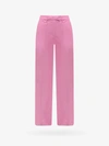 Stand Studio Alternative Material To Leather Trouser In Pink