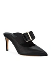 Ferragamo Salvatore  Zelda Women's 724997 Black Mule In Multi