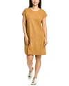 Madewell Cap Sleeve T-shirt Dress In Brown