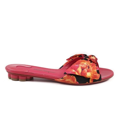 Ferragamo Salvatore  Chianni Women's 682859 Fuchsia Sandal In Pink