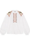 TEMPERLEY LONDON Fable embroidered cotton blouse