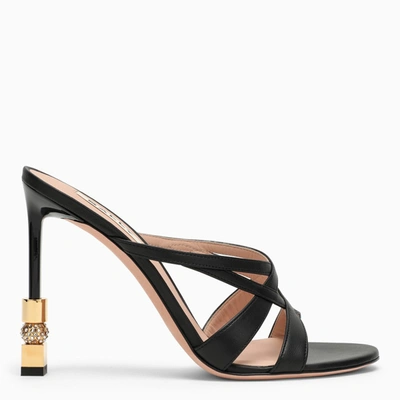 Bally 120mm Open-toe Mules In Black