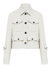 DURAZZI MILANO CROPPED JACKET WITH POCKETS