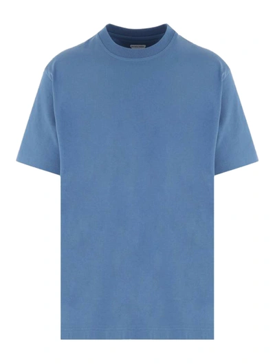 Tシャツ・カットソー BOTTEGA VENETA Light blue cotton blend oversize shirt Bottega Veneta Light Blue Cotton Blend Shirt - Women's Oversized