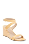 Stuart Weitzman Avenue Strap 75 Wedge Sandal In Mango