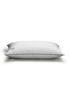 Pg Goods Pillow Guy White Goose Down Firm Density Side/back Sleeper Pillow With 100% Certified Rds Down, And In White With Navy/teal Cord