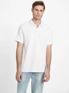 Guess Factory Jonathan Textured Polo In White