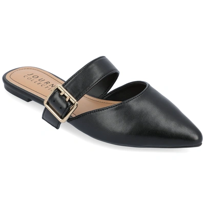 Journee Collection Collection Women's Tru Comfort Foam Shaella Flats In Black
