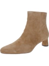 VINCE HILDA WOMENS SUEDE HEELS ANKLE BOOTS