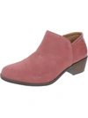 Vionic Marissa Womens Suede Embossed Booties In Multi
