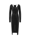 Andrea Adamo Andreādamo Knit Long Cardigan In Black